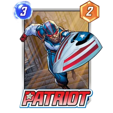 Patriot card art