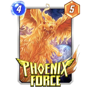 Phoenix Force MARVEL SNAP card art