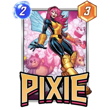 Pixie card art