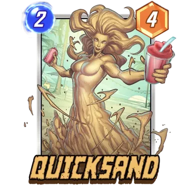 Quicksand MARVEL SNAP card art