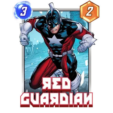 Red Guardian MARVEL SNAP card art