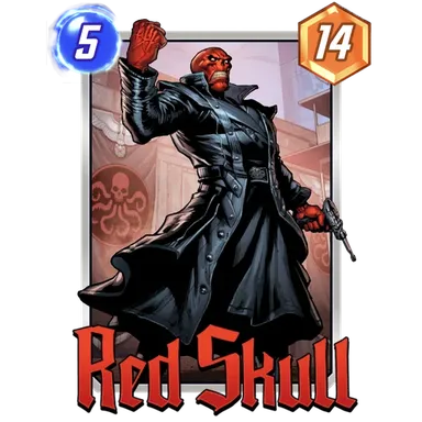 Red Skull MARVEL SNAP card art
