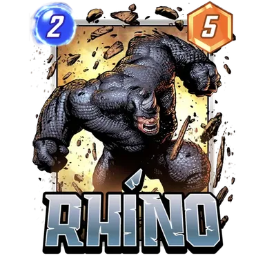 Rhino card art