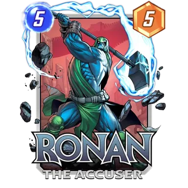 Ronan the Accuser MARVEL SNAP card art