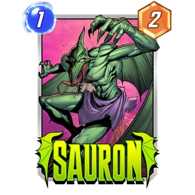 Sauron MARVEL SNAP card art