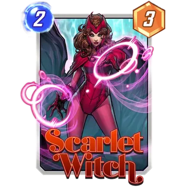 Scarlet Witch MARVEL SNAP card art