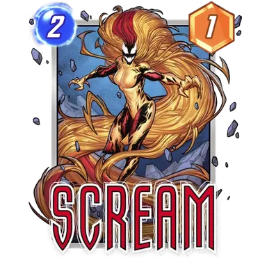 Scream MARVEL SNAP card art