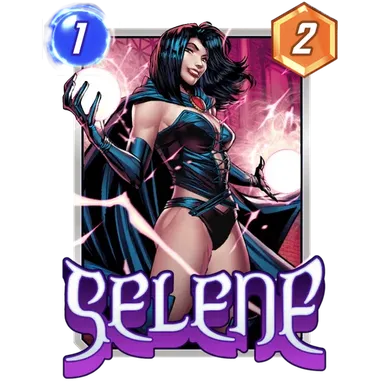 Selene MARVEL SNAP card art