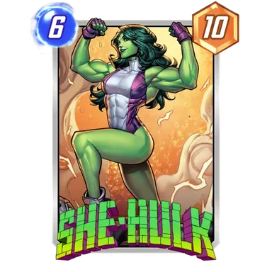 She-Hulk card art