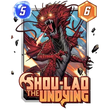 Shou-Lao the Undying MARVEL SNAP card art