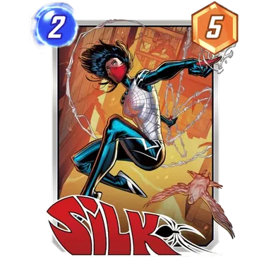 Silk MARVEL SNAP card art