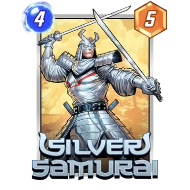 Silver Samurai MARVEL SNAP card art