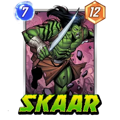 Skaar MARVEL SNAP card art