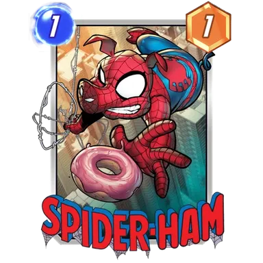 Spider-Ham card art