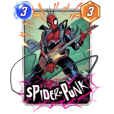 Spider-Punk card art