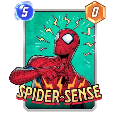 Spider Sense MARVEL SNAP skill art