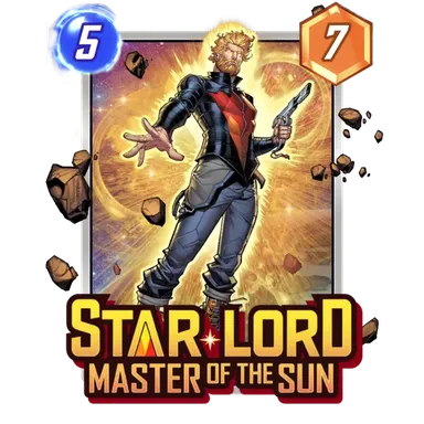 Star-Lord, Master of the Sun card art