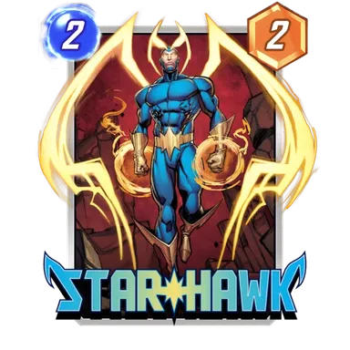 Starhawk MARVEL SNAP card art