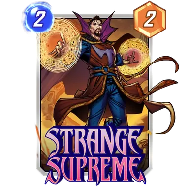 Strange Supreme MARVEL SNAP card art