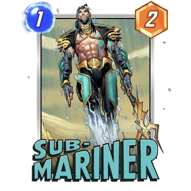 Sub-Mariner MARVEL SNAP card art