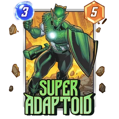 Super-Adaptoid MARVEL SNAP card art