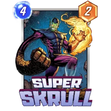 Super-Skrull MARVEL SNAP card art