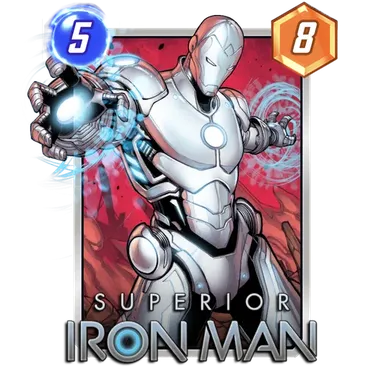 Superior Iron Man MARVEL SNAP card art