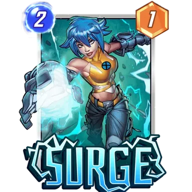 Surge card art