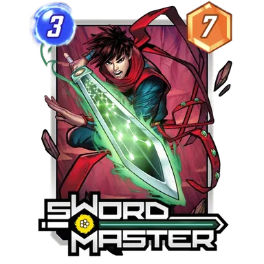 Sword Master MARVEL SNAP card art