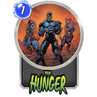 The Hunger MARVEL SNAP skill art