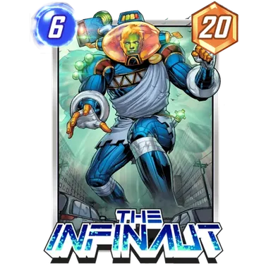 The Infinaut MARVEL SNAP card art