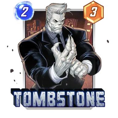 Tombstone MARVEL SNAP card art