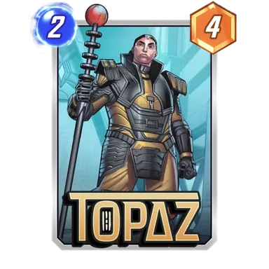 Topaz MARVEL SNAP card art
