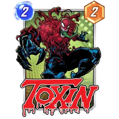 Toxin MARVEL SNAP card art