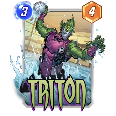 Triton MARVEL SNAP card art