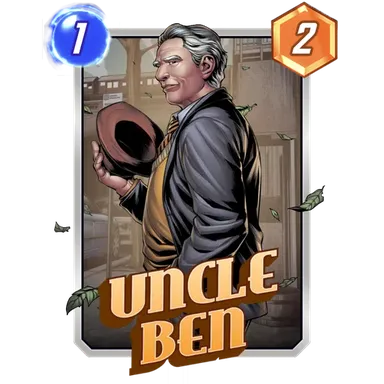 Uncle Ben MARVEL SNAP card art