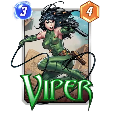 Viper MARVEL SNAP card art