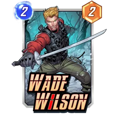 Wade Wilson MARVEL SNAP card art