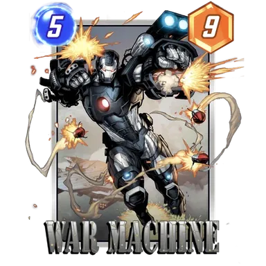 War Machine MARVEL SNAP card art