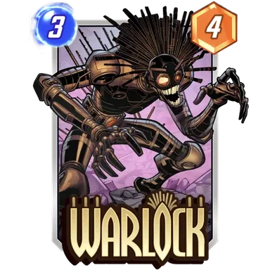 Warlock MARVEL SNAP card art
