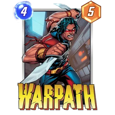 Warpath MARVEL SNAP card art