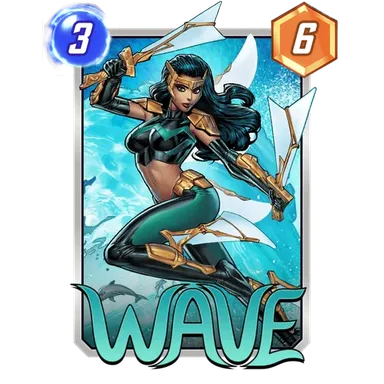 Wave MARVEL SNAP card art