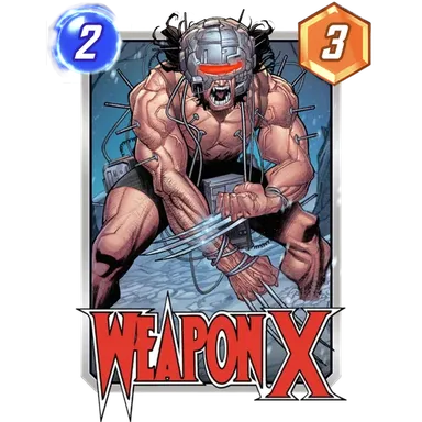 Weapon X Wolverine MARVEL SNAP card art