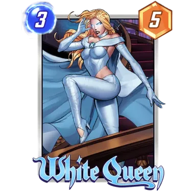 White Queen MARVEL SNAP card art