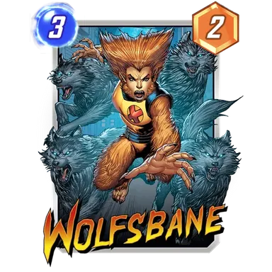 Wolfsbane MARVEL SNAP card art