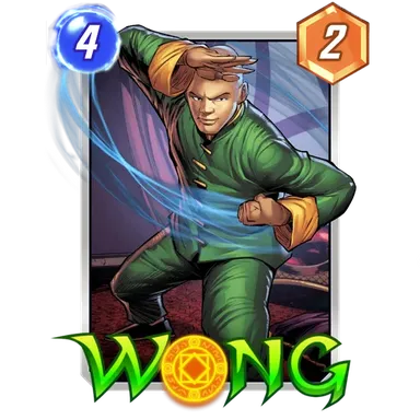 Wong MARVEL SNAP card art