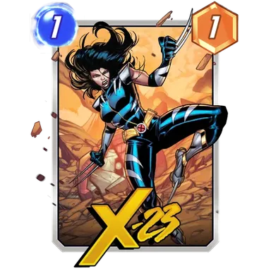 X-23 MARVEL SNAP card art