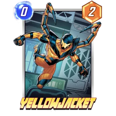 Yellowjacket MARVEL SNAP card art
