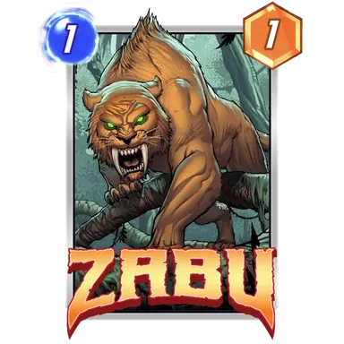 Zabu MARVEL SNAP card art