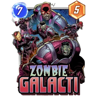 Zombie Galacti MARVEL SNAP card art